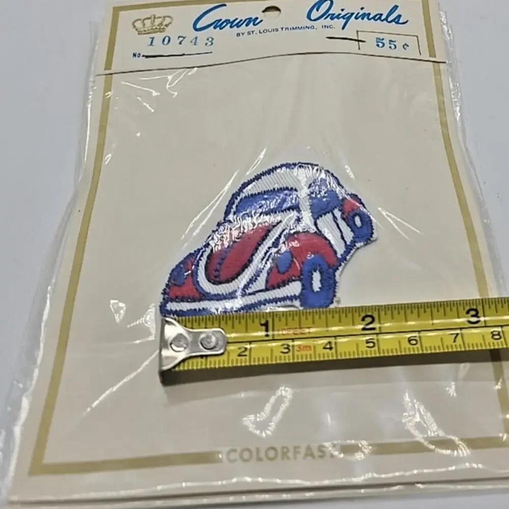 Volkswagen Beetle Vintage‎ 1970's Crown Originals - Sew On Patch No. 10743